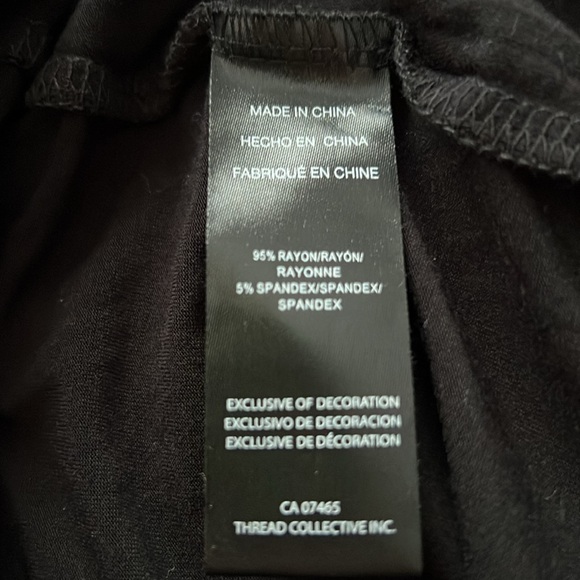 Bebe Rhinestone Cold Shoulder Top - Picture 7 of 8